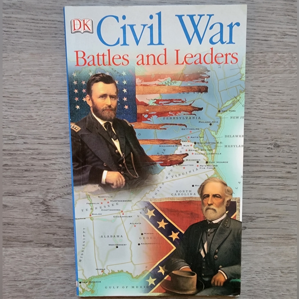 Civil War Battles & Leaders Children's Historical Nonfiction Paperback Book